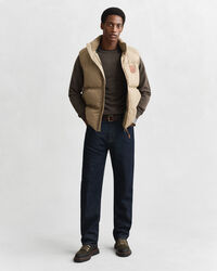 Crewneck sweater i ekstra fin lammeuld