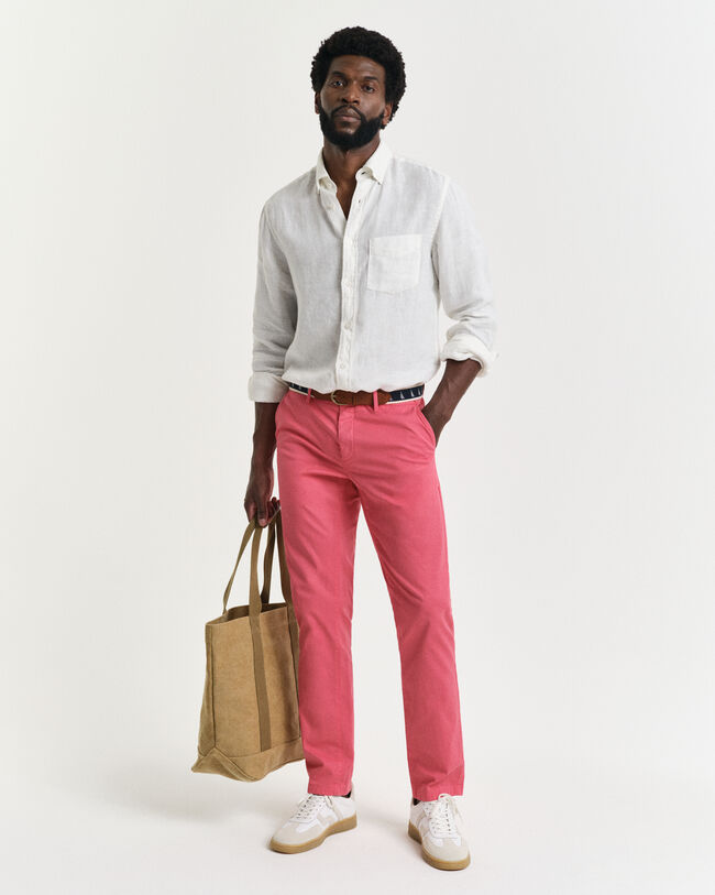 Slim fit Sunfaded chinobukser