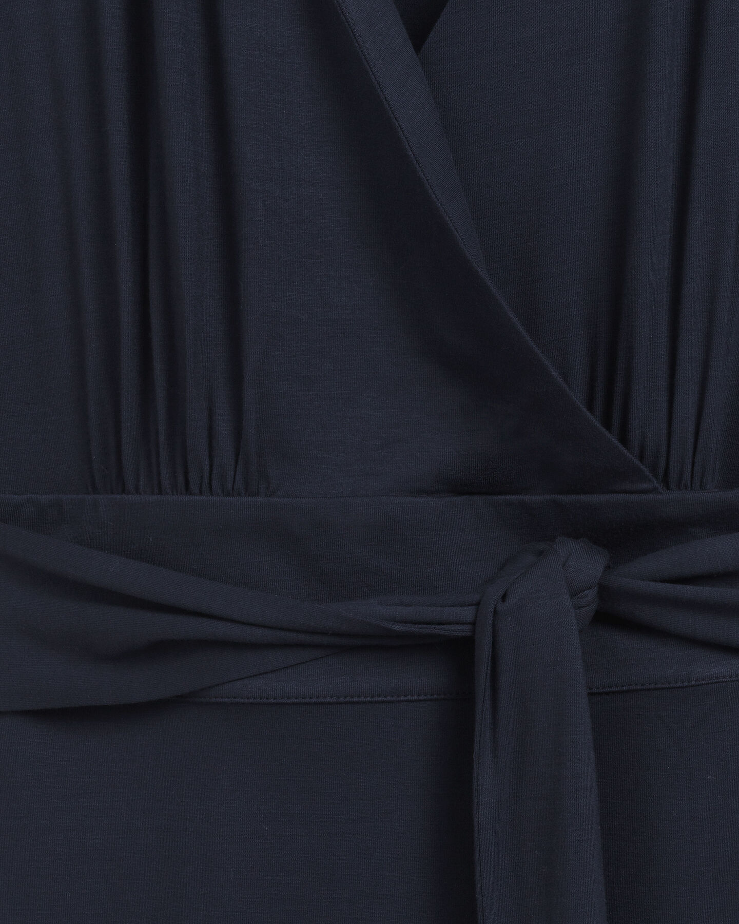 Jersey slå-om kjole