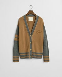 GANT Varsity cardigan med V-hals