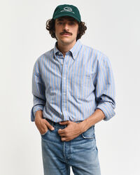 Relaxed fit stribet Archive Oxford-skjorte