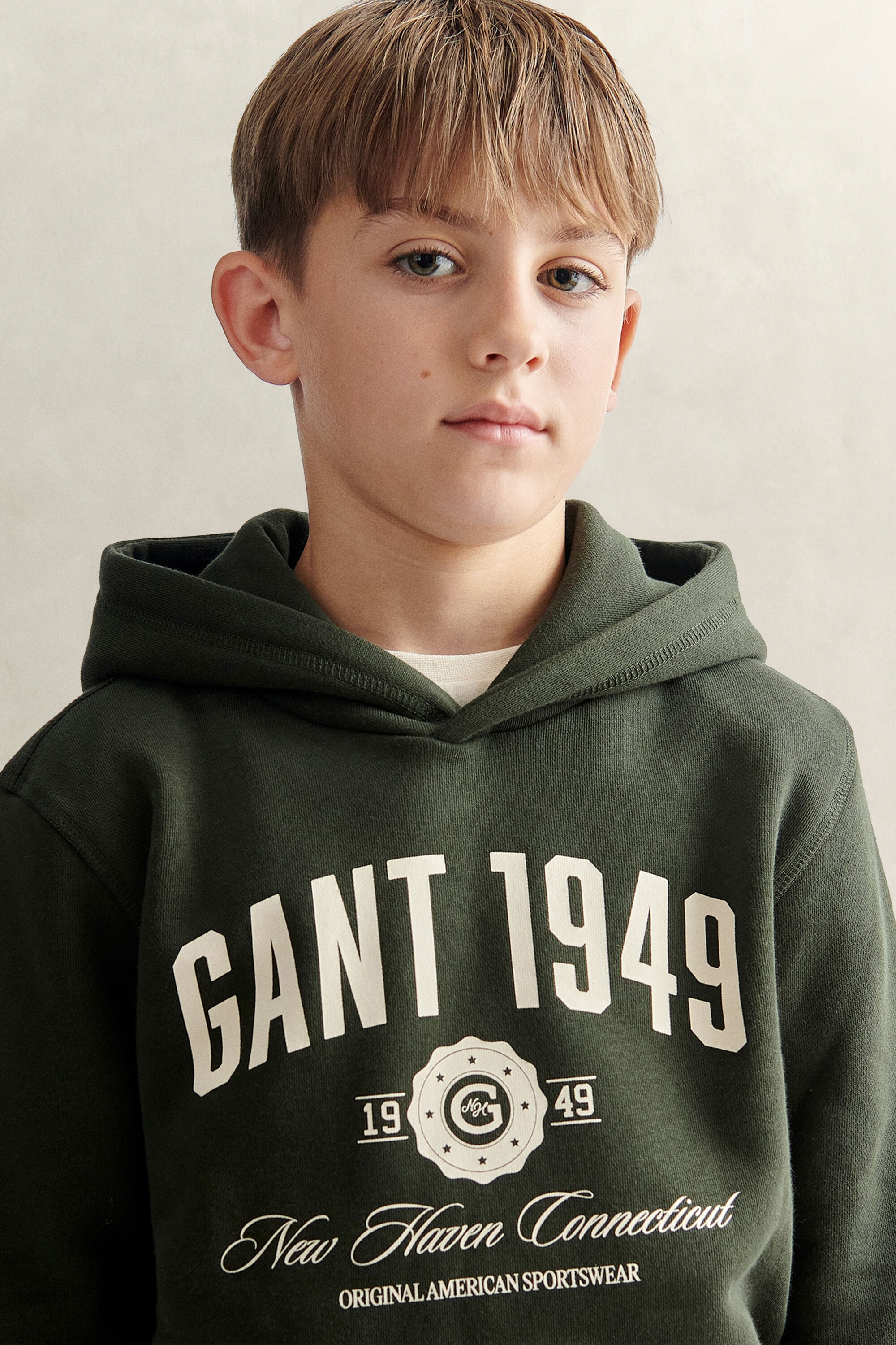 Teen Boys Collegiate hættetrøje