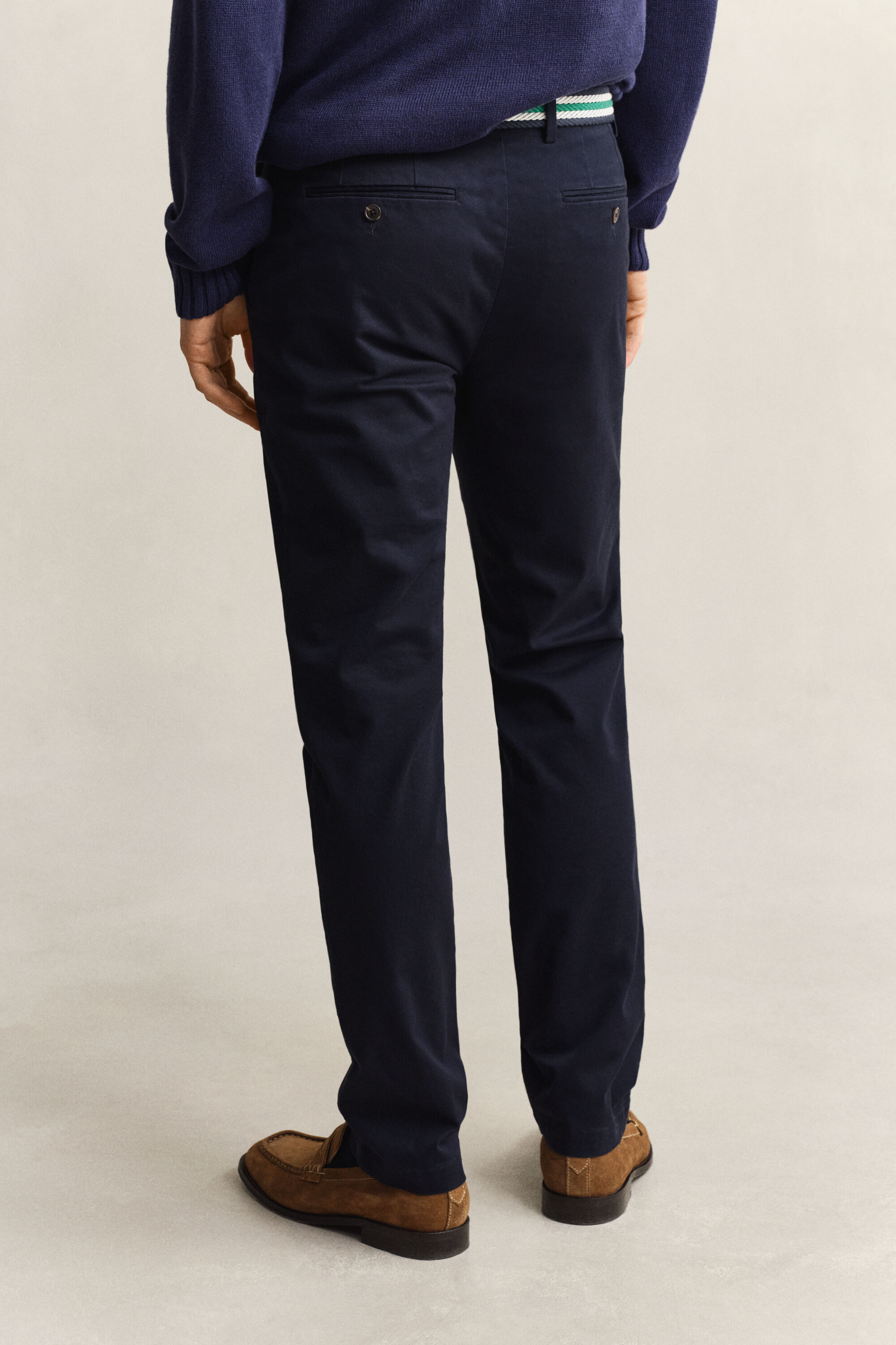 Slim fit smarte chinobukser
