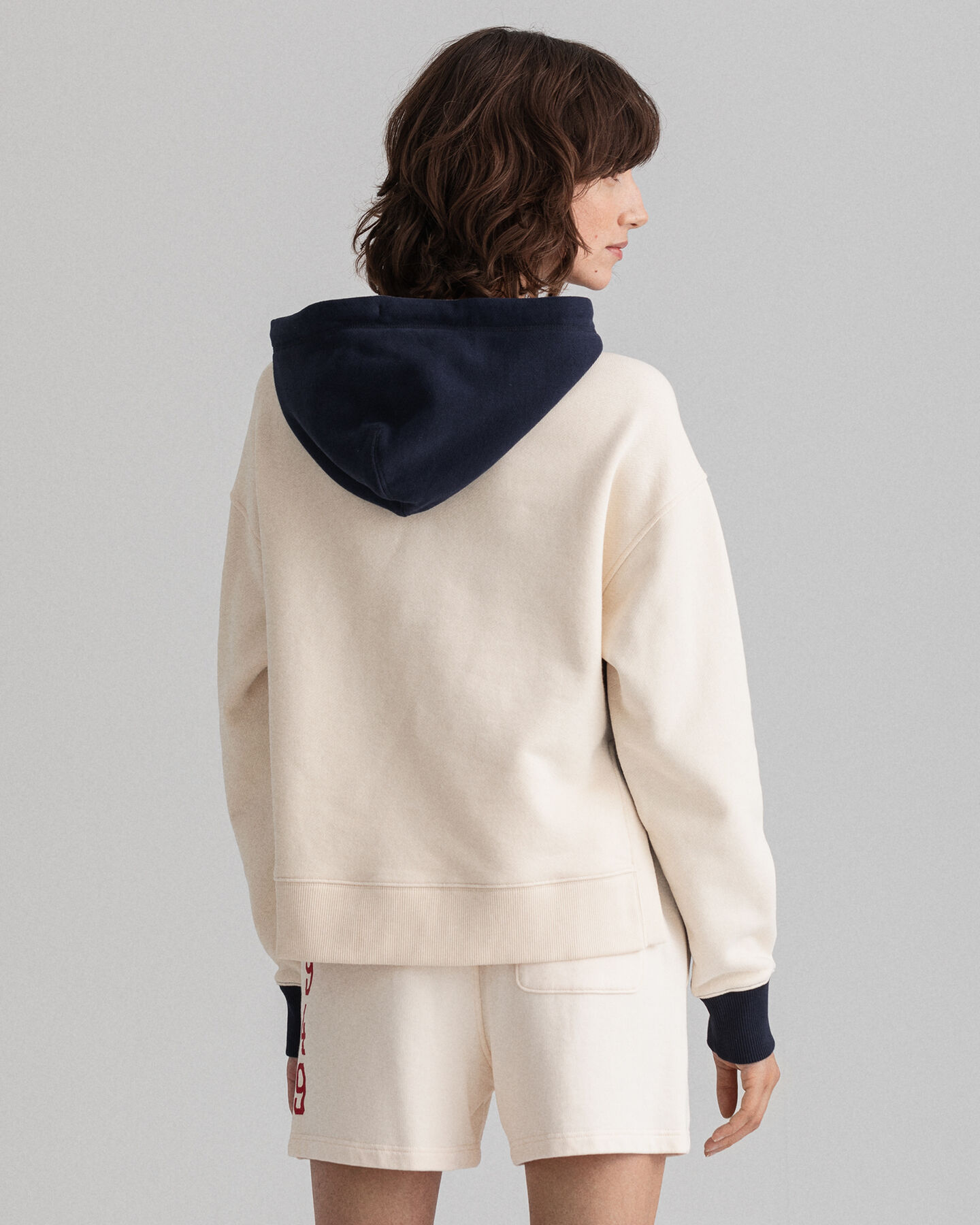 Color Block hættetrøje