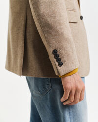 Sildebensmønstret jakkesæt-blazer