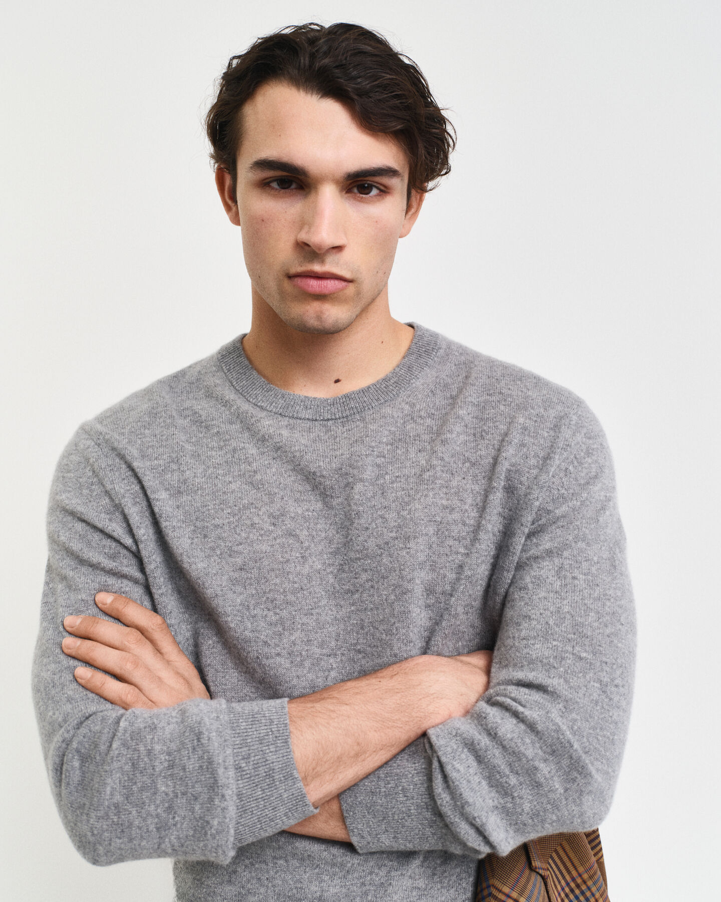 Crewneck sweater af kashmir