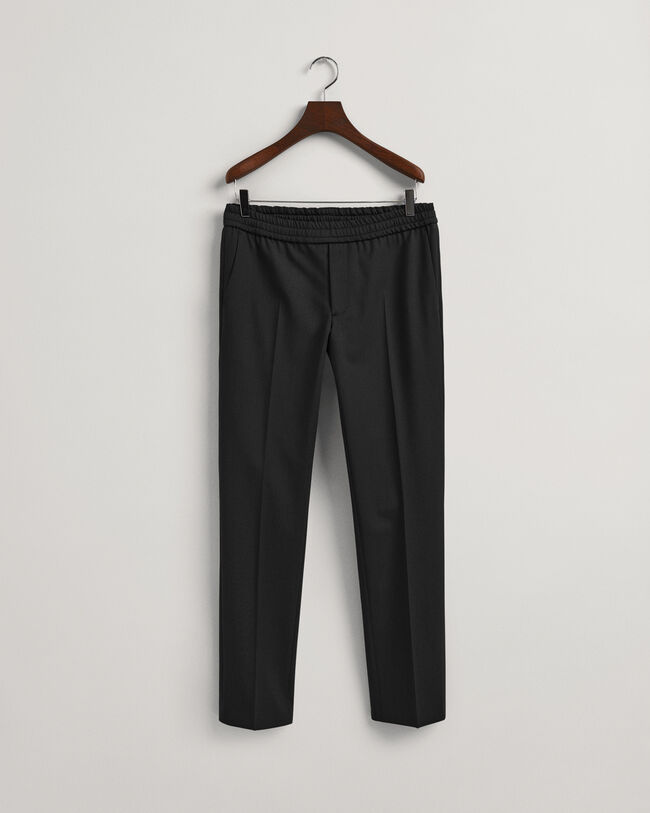 Hallden Slim fit joggingbukser af twill