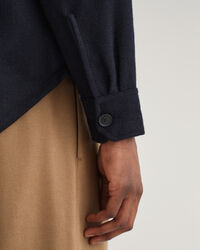 Overskjorte i uldblanding