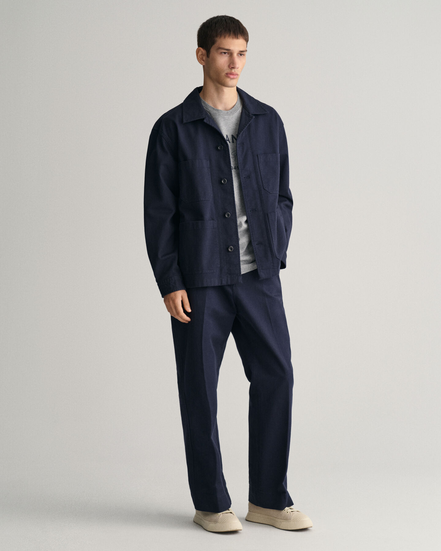 T-shirt med GANT Script Graphic tryk