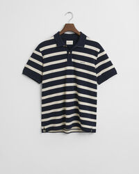 Stribet poloskjorte