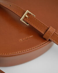 Skuldertaske af læder