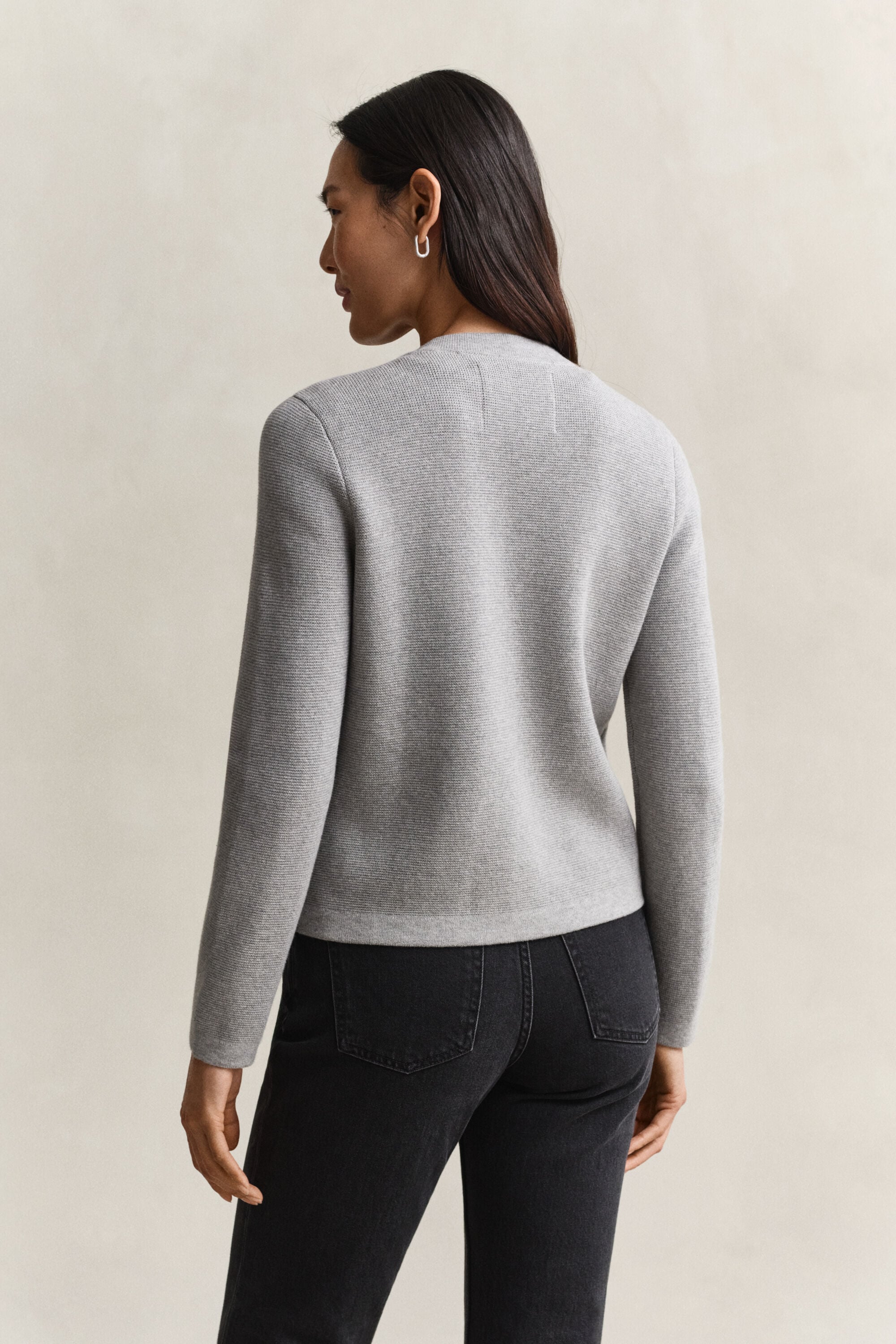 Cardigan i bomuld