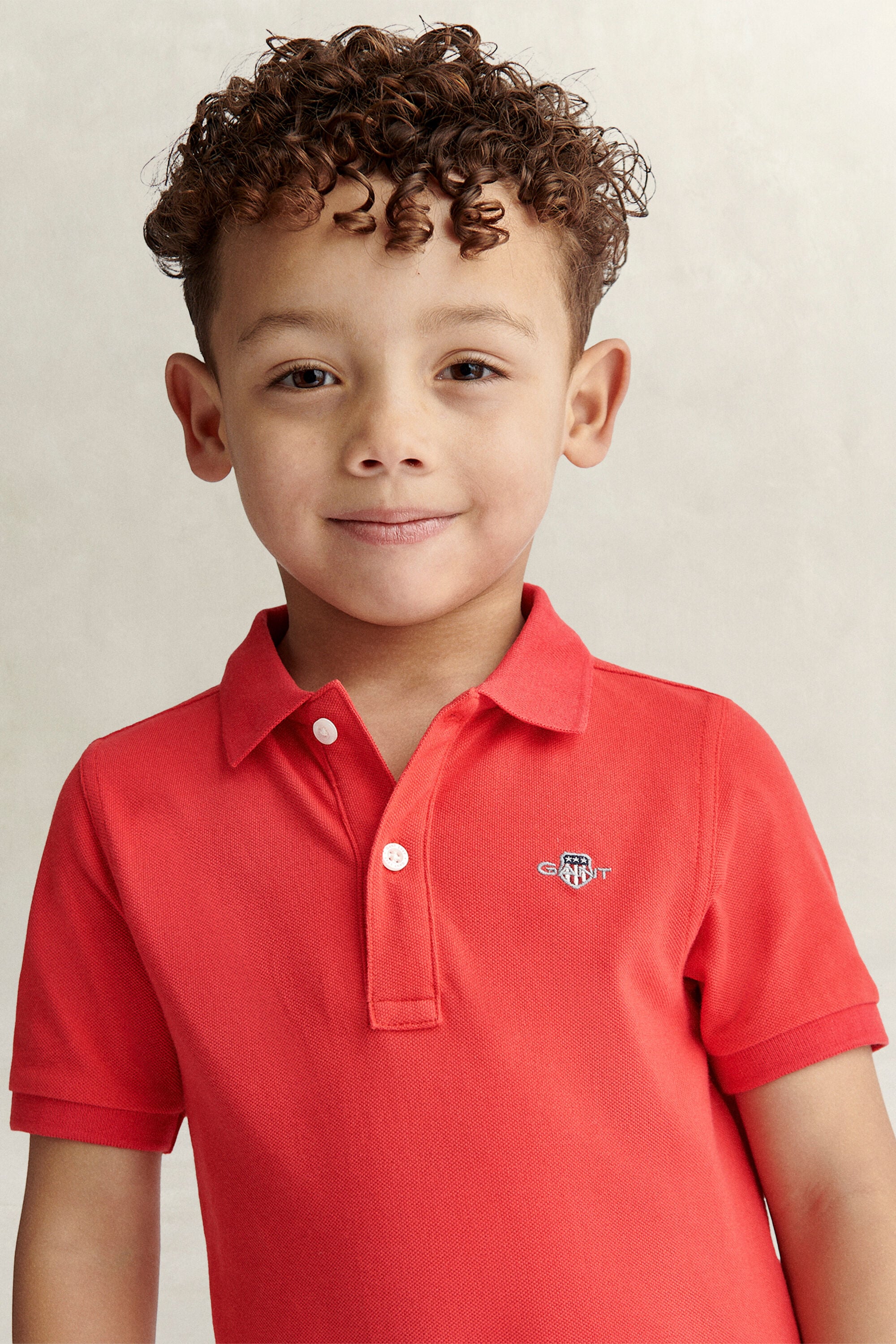 Kids Shield piqué poloskjorte