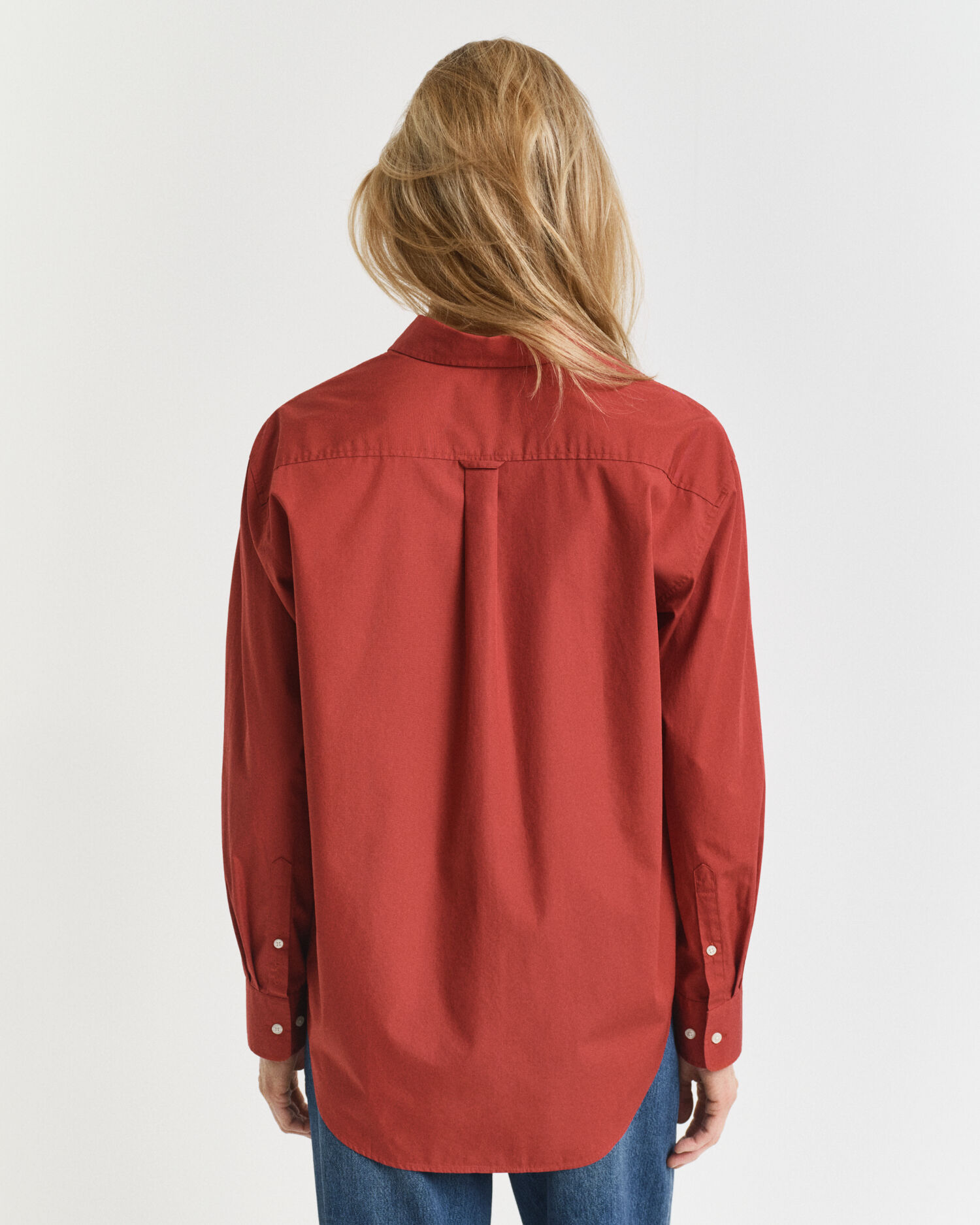 Relaxed Fit klassisk poplin-skjorte