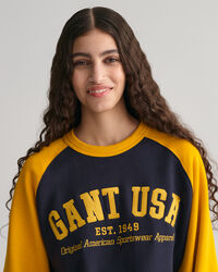 GANT USA sweatshirt med crewneck