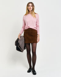 Fint strikket crewneck sweater