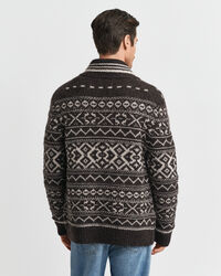 Cardigan i jacquard