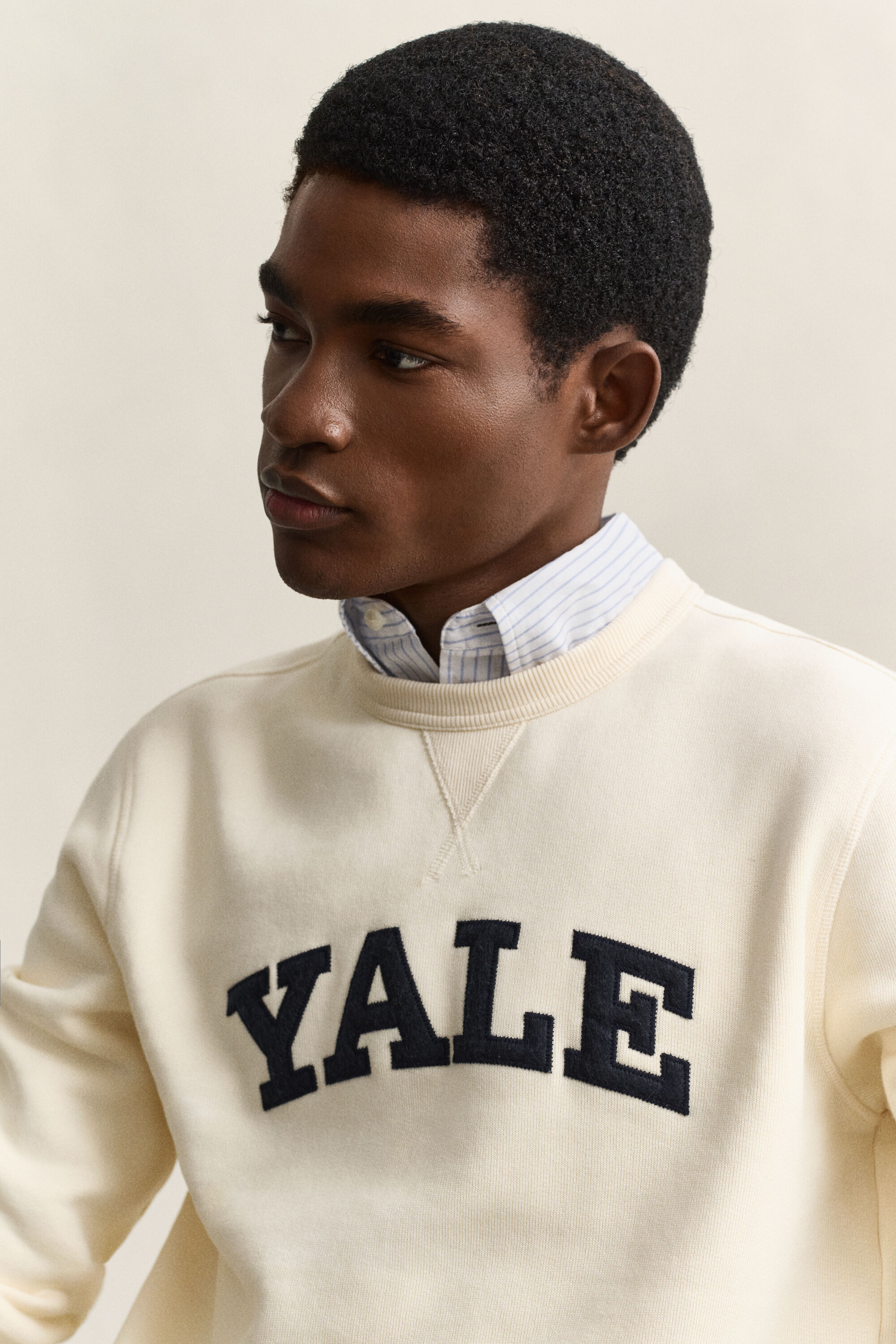 Gant x Yale sweatshirt med crewneck