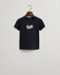 Girls Script T-shirt med hjerte