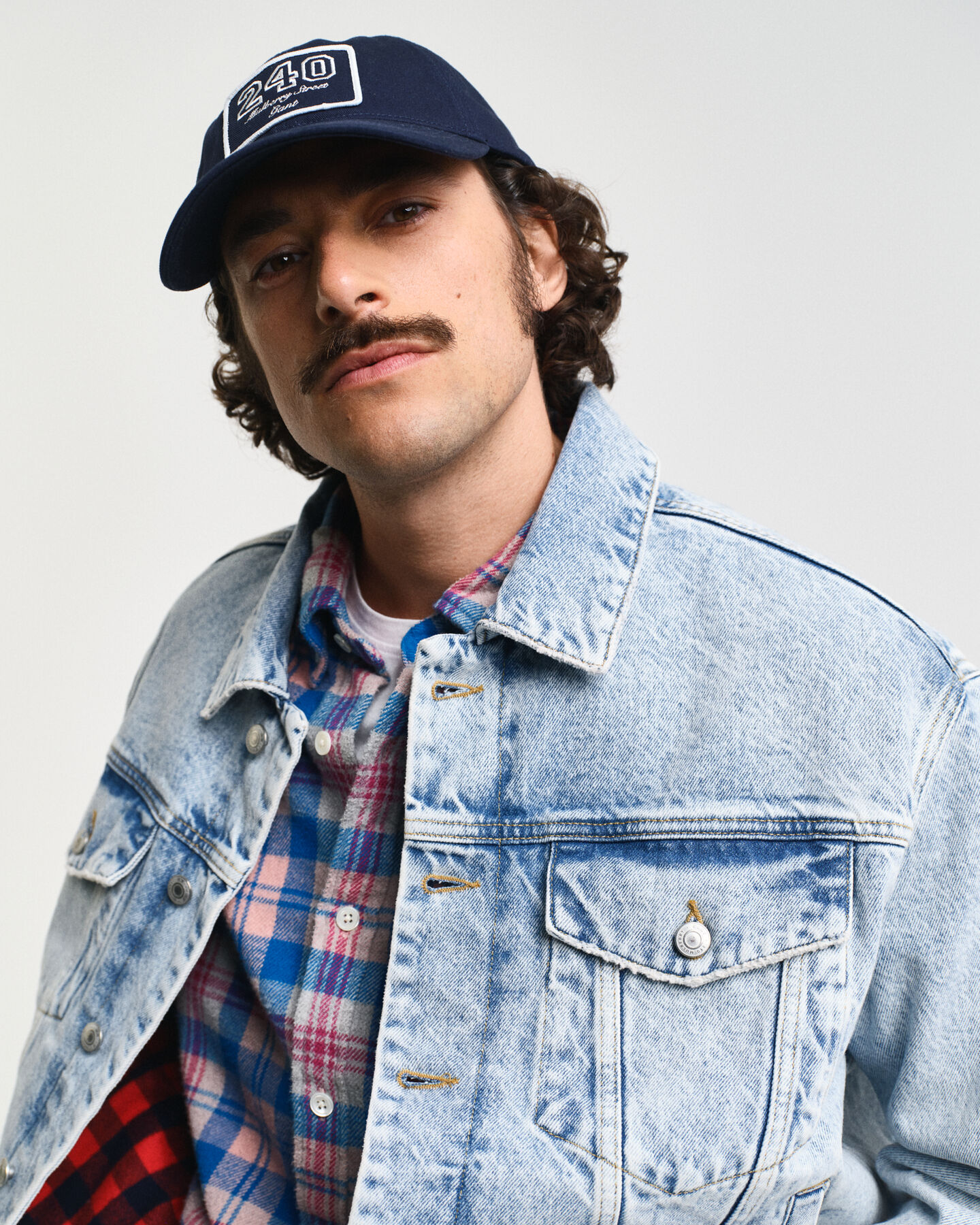 Denim trucker-jakke