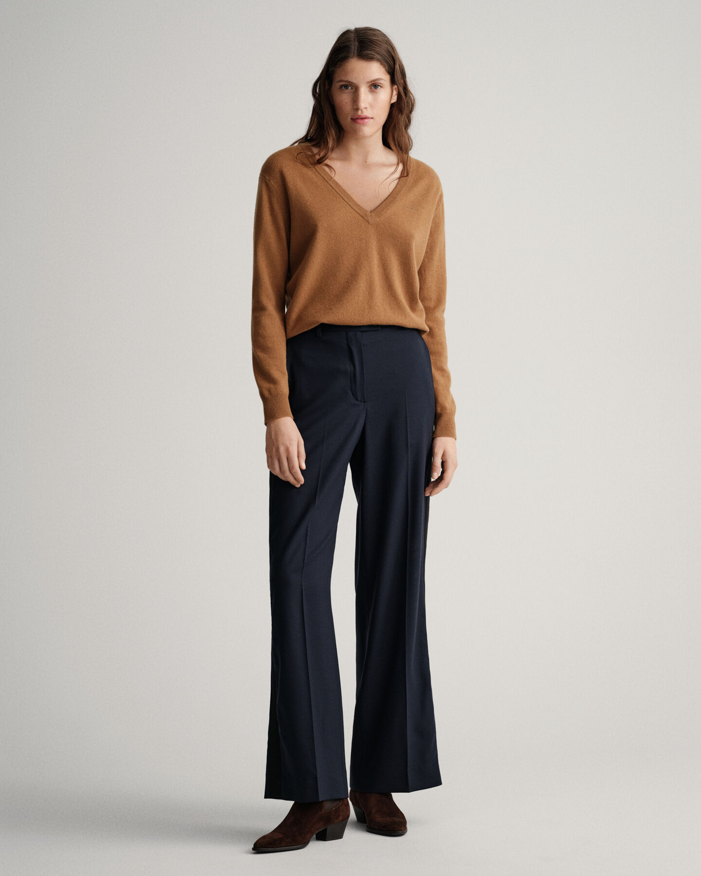 Tuxedo bukser med høj talje