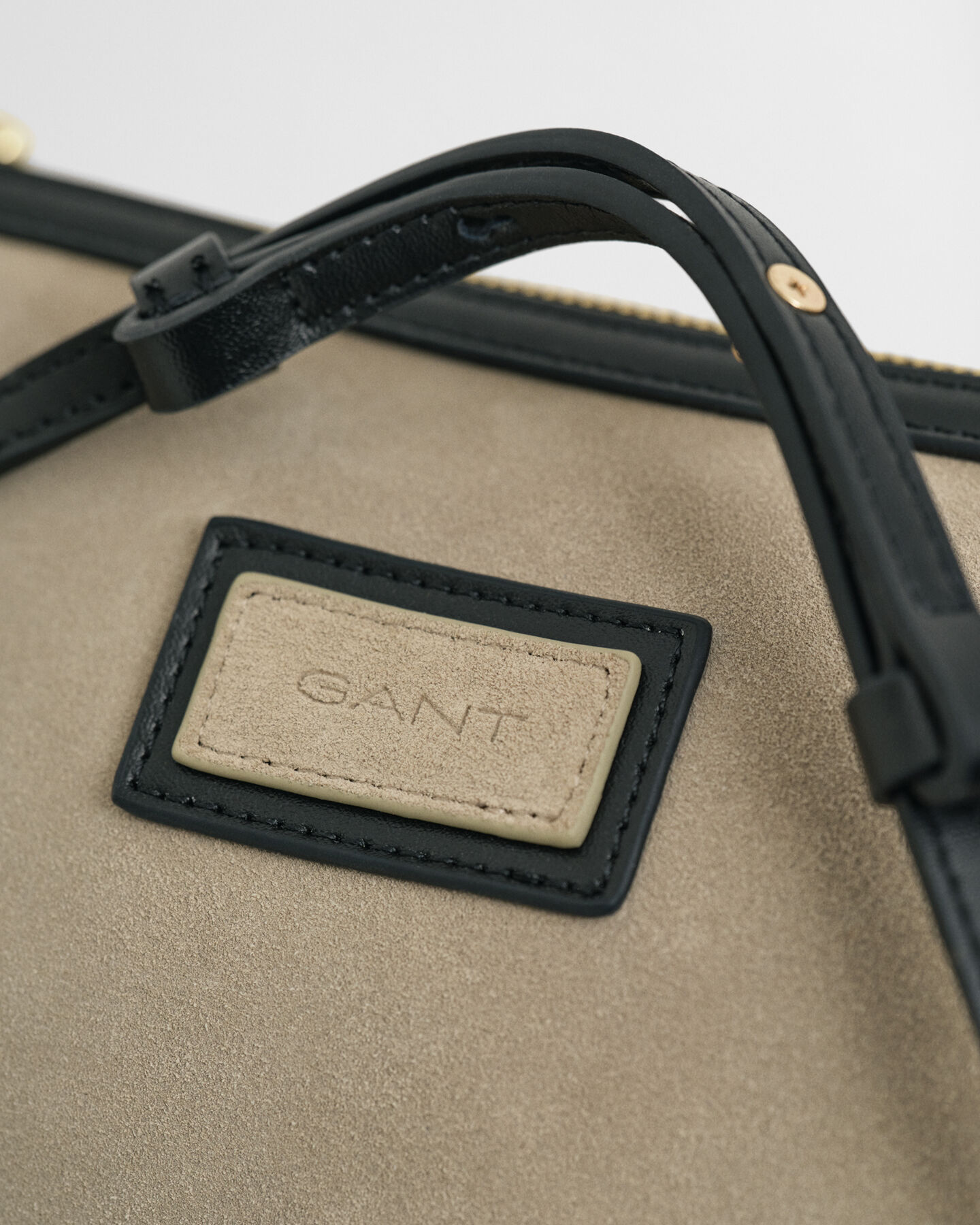 Crossbody-taske i ruskind