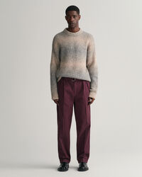 Chinobukser med bælte og læg