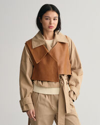 Dekonstrueret lædervest