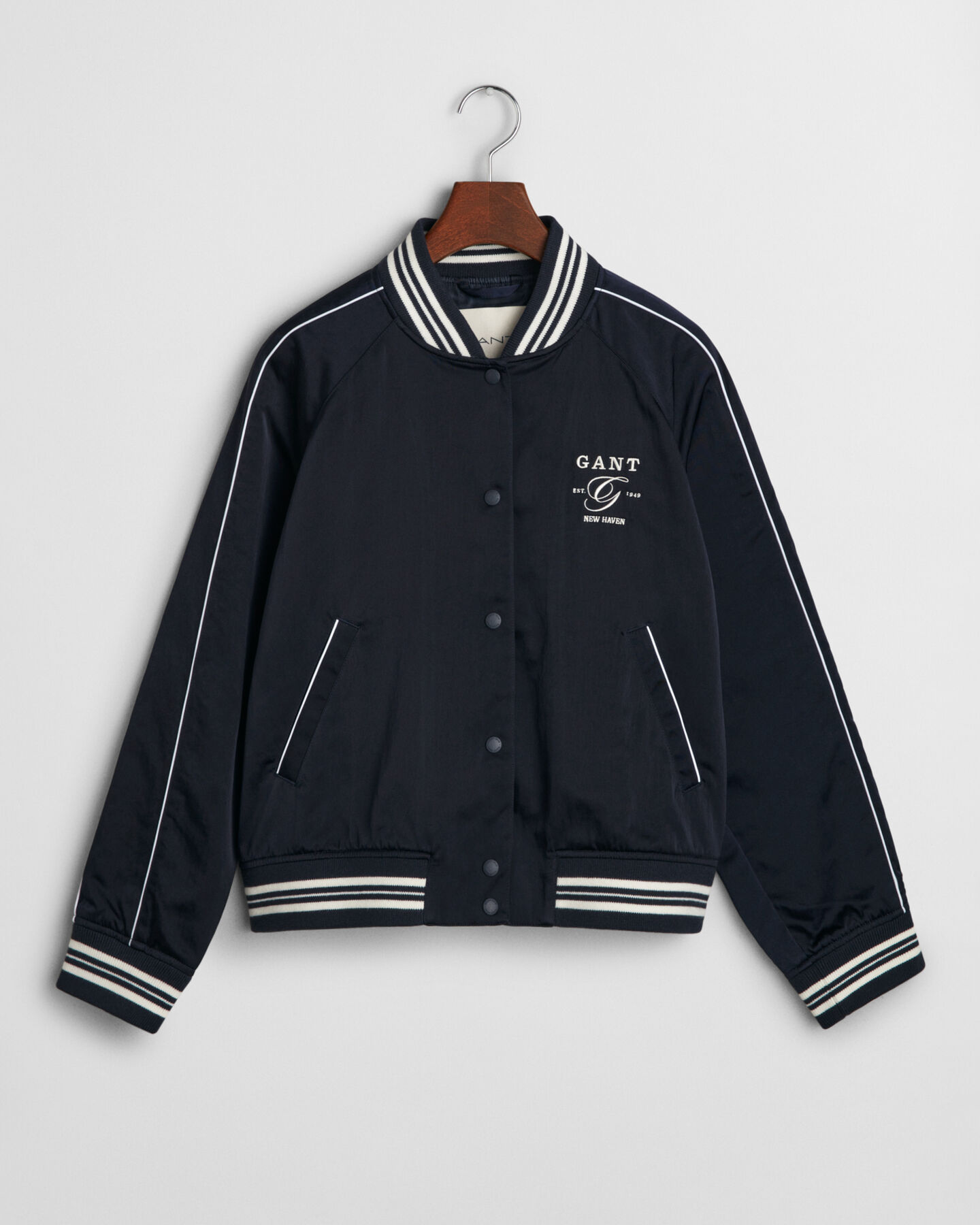 Satin Varsity Jacket