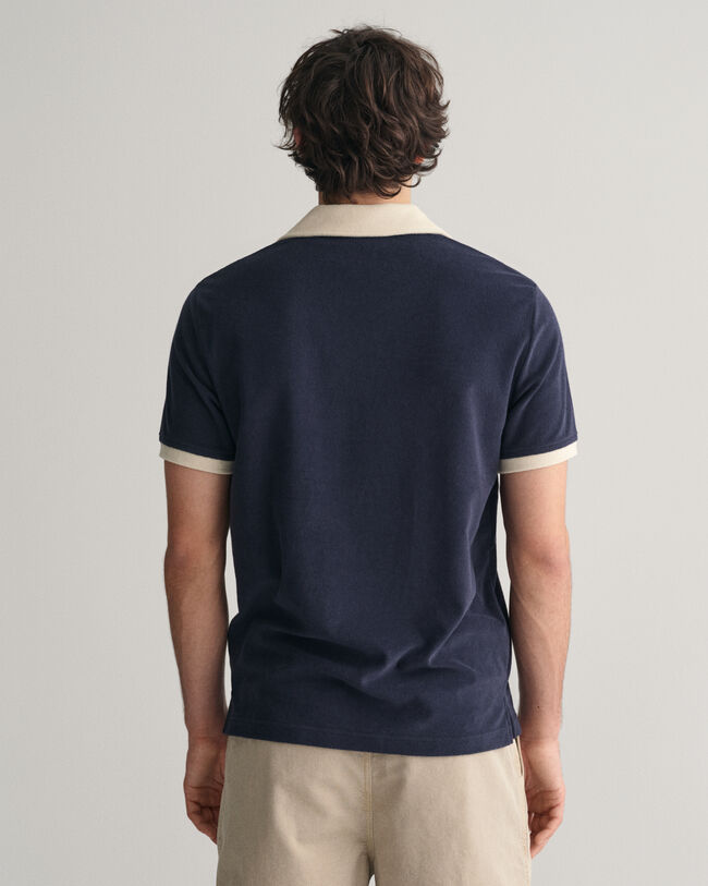 Resort poloskjorte i frotté