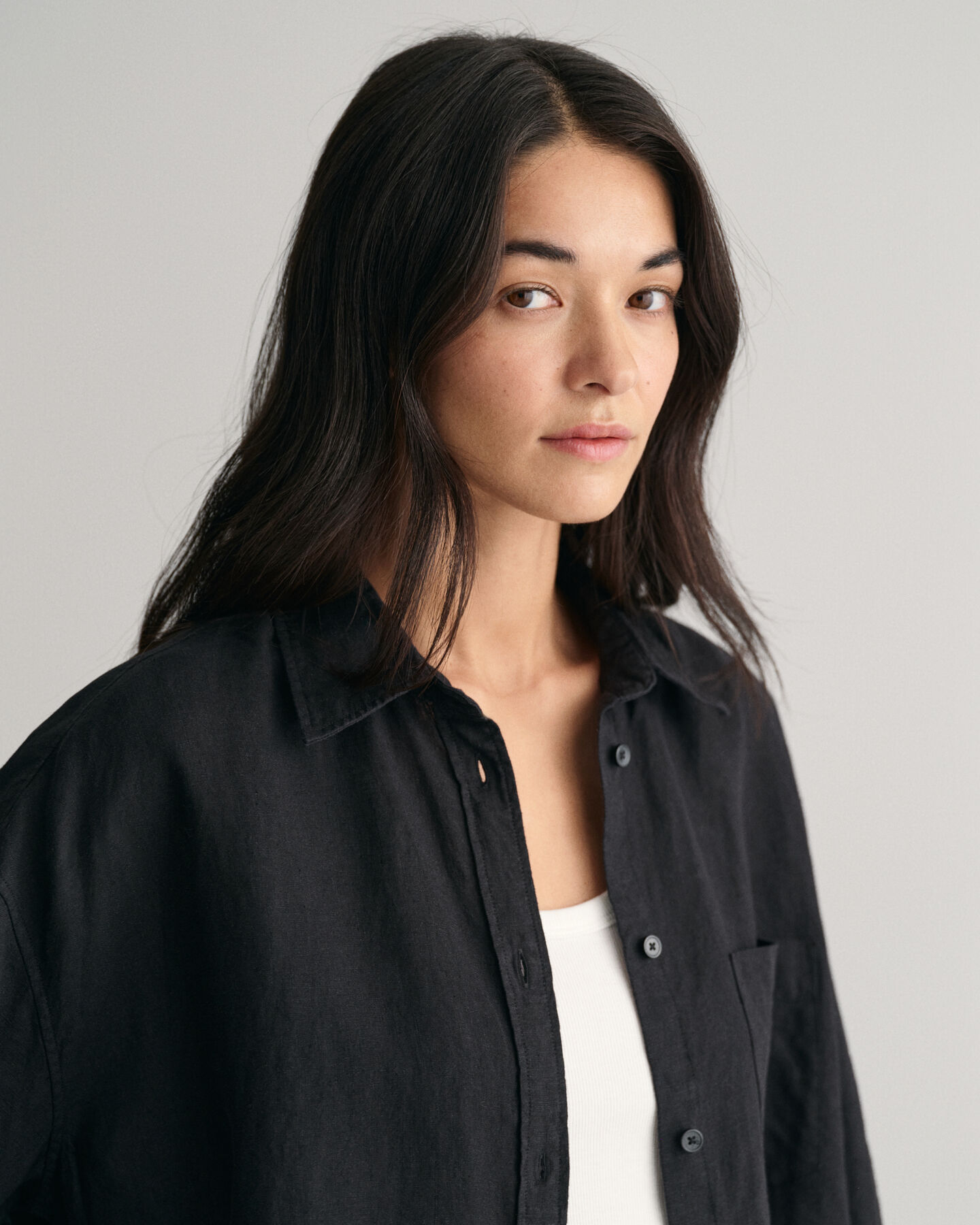 Oversized h&oslash;rskjorte