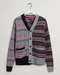 REMAKE Fair Isle cardigan