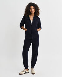 Strikkede bukser af ekstra fin lammeuld