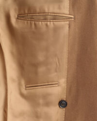 Oversized jakkesæt-blazer af flannel