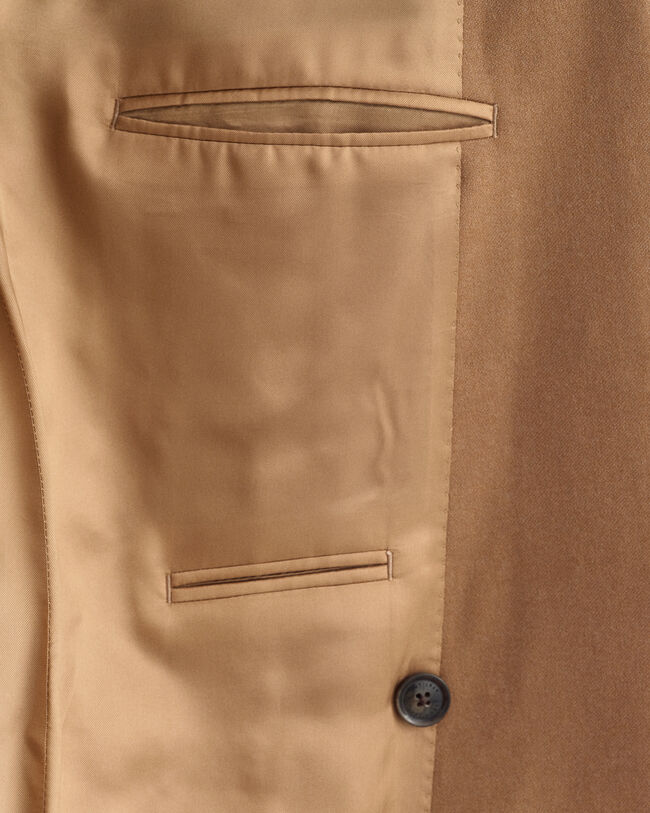 Oversized jakkesæt-blazer af flannel