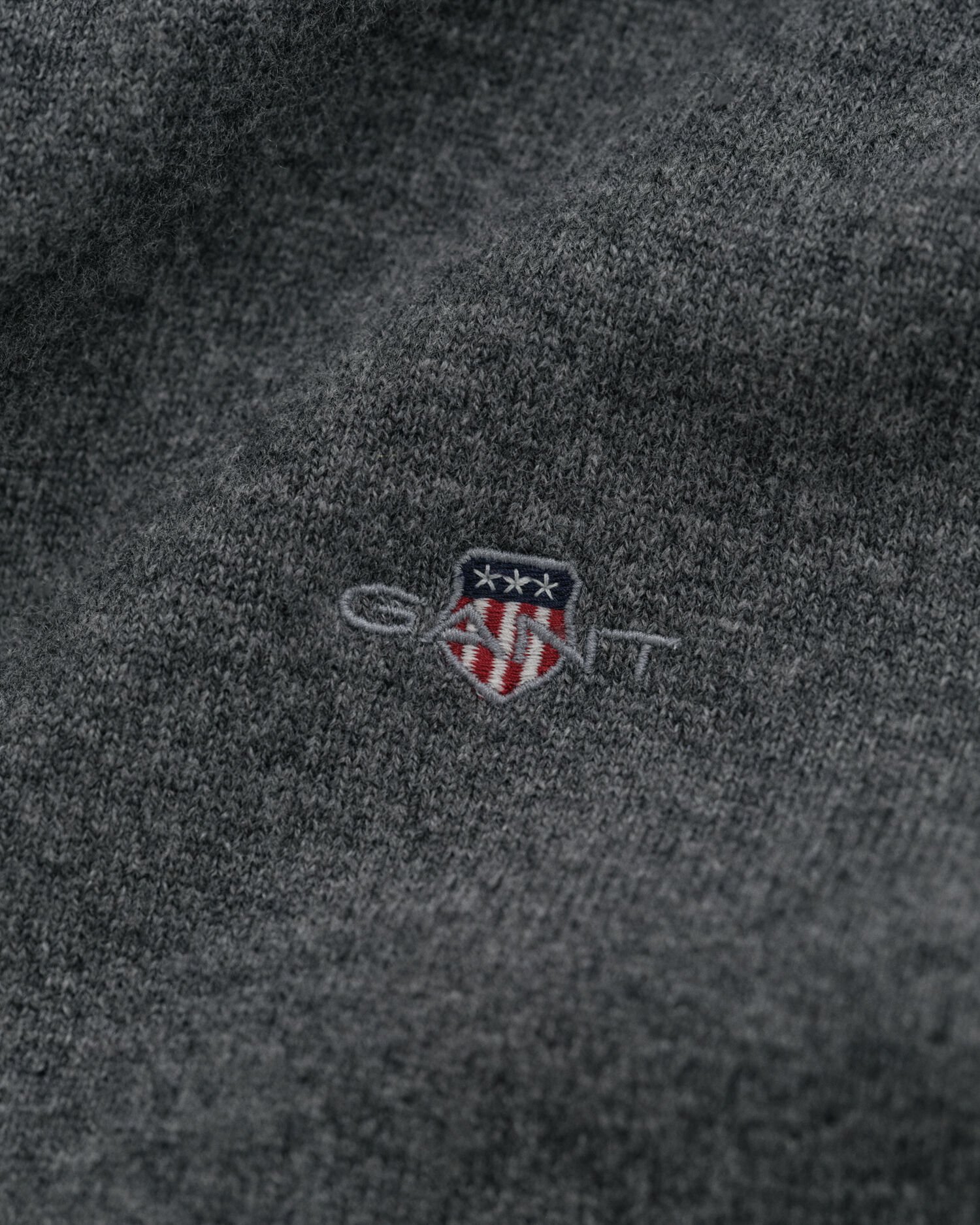 Cardigan af ekstra fin lammeuld med lynlås