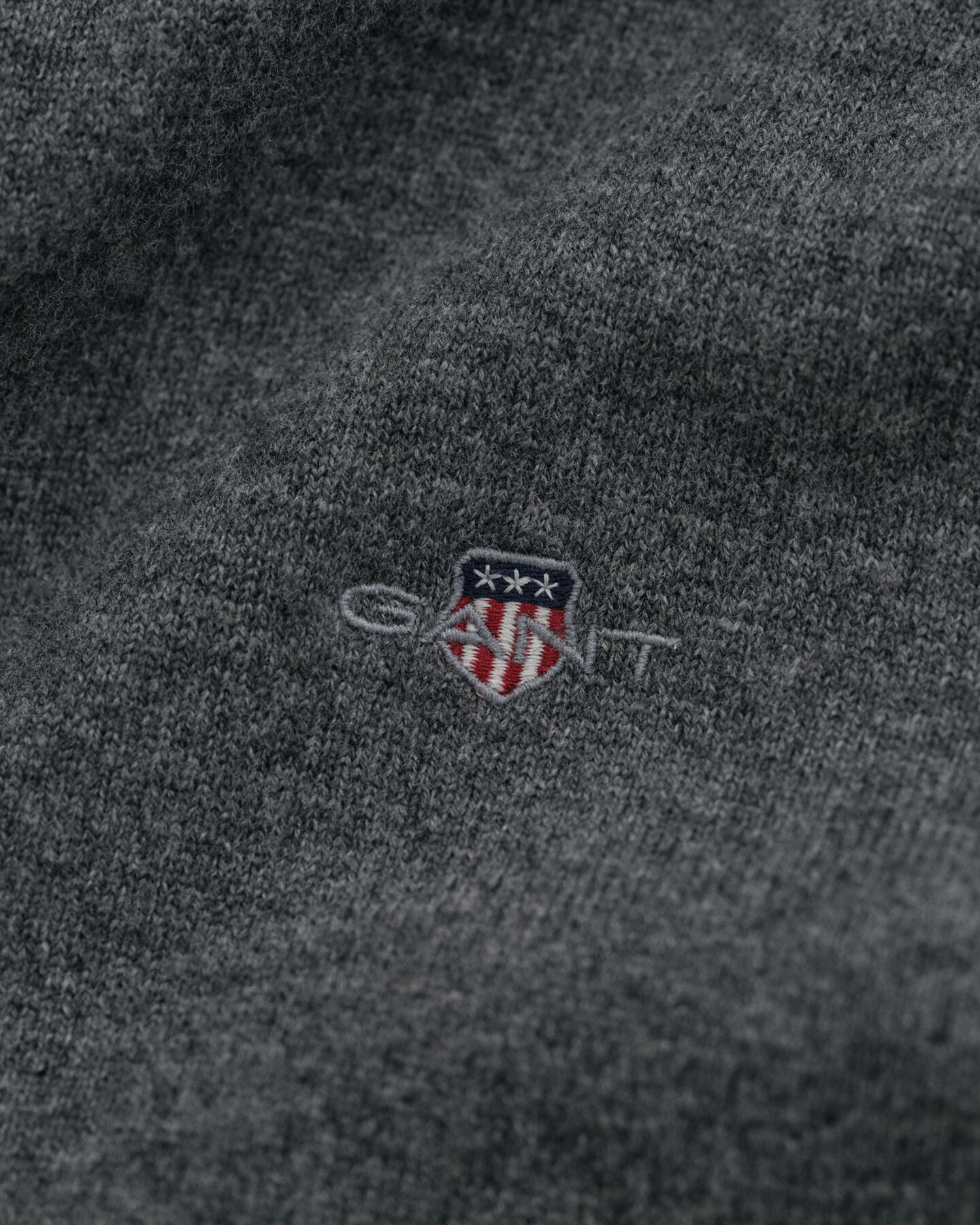 Cardigan af ekstra fin lammeuld med lynlås