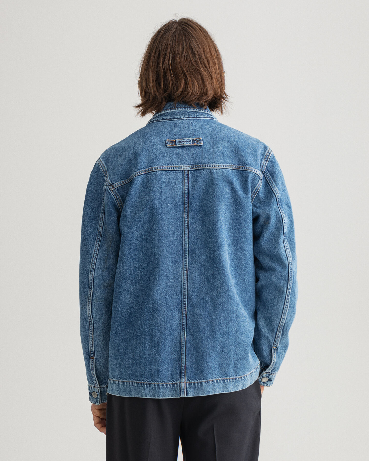 Denim overskjorte