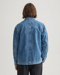 Denim overskjorte