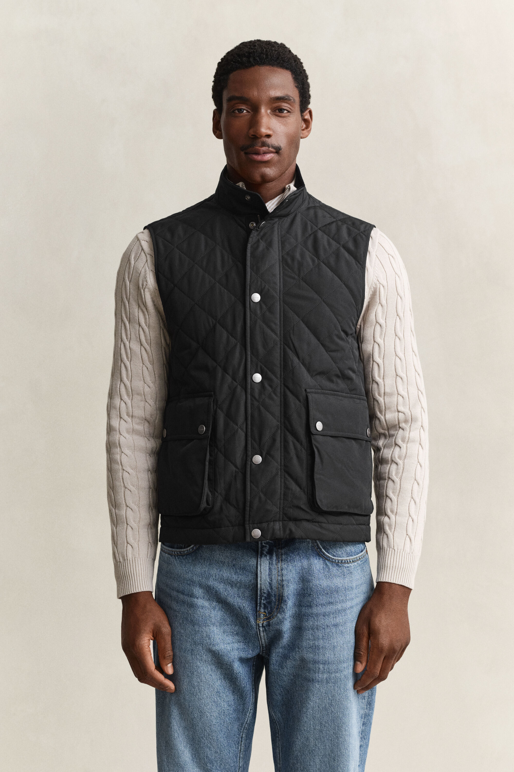 Quiltet vest