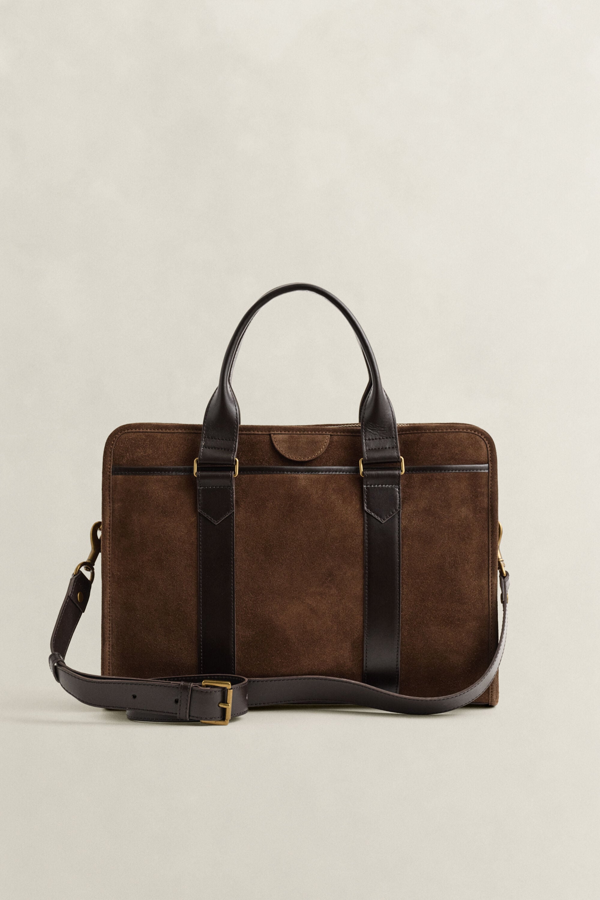 Pendlertaske i ruskind