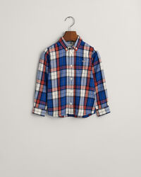 Kids Regular fit ternet flannelskjorte