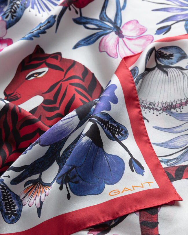 Tiger Flower silket&oslash;rkl&aelig;de