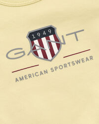 Baby Archive Shield bodysuit og beanie