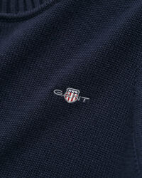 Klassiske crewneck sweater i bomuld