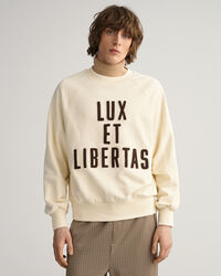 Luxe sweatshirt med crewneck