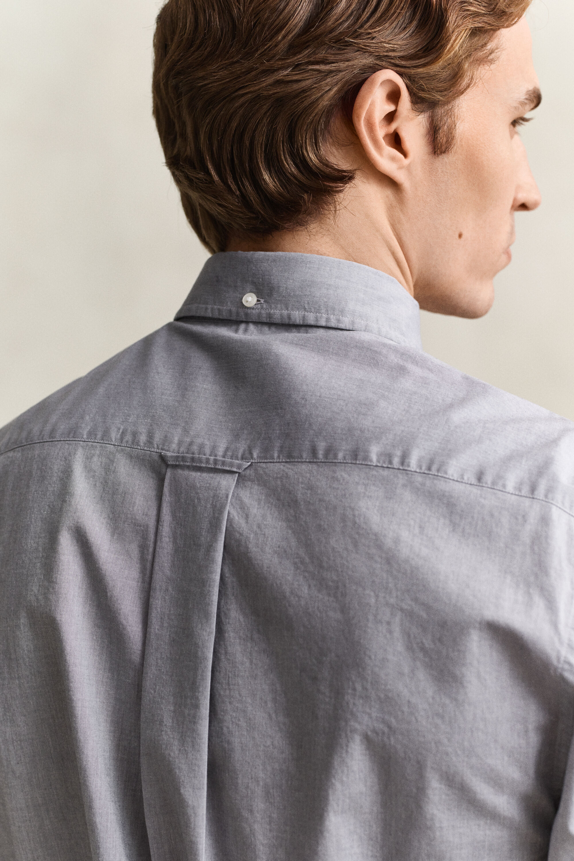 Regular fit klassisk poplin-skjorte