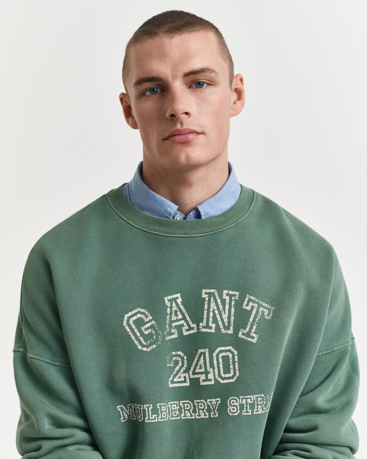 Graphic sweatshirt med crewneck