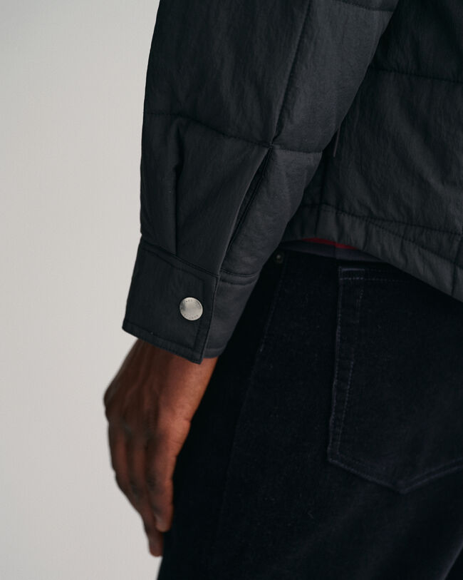 Quiltet skjortejakke