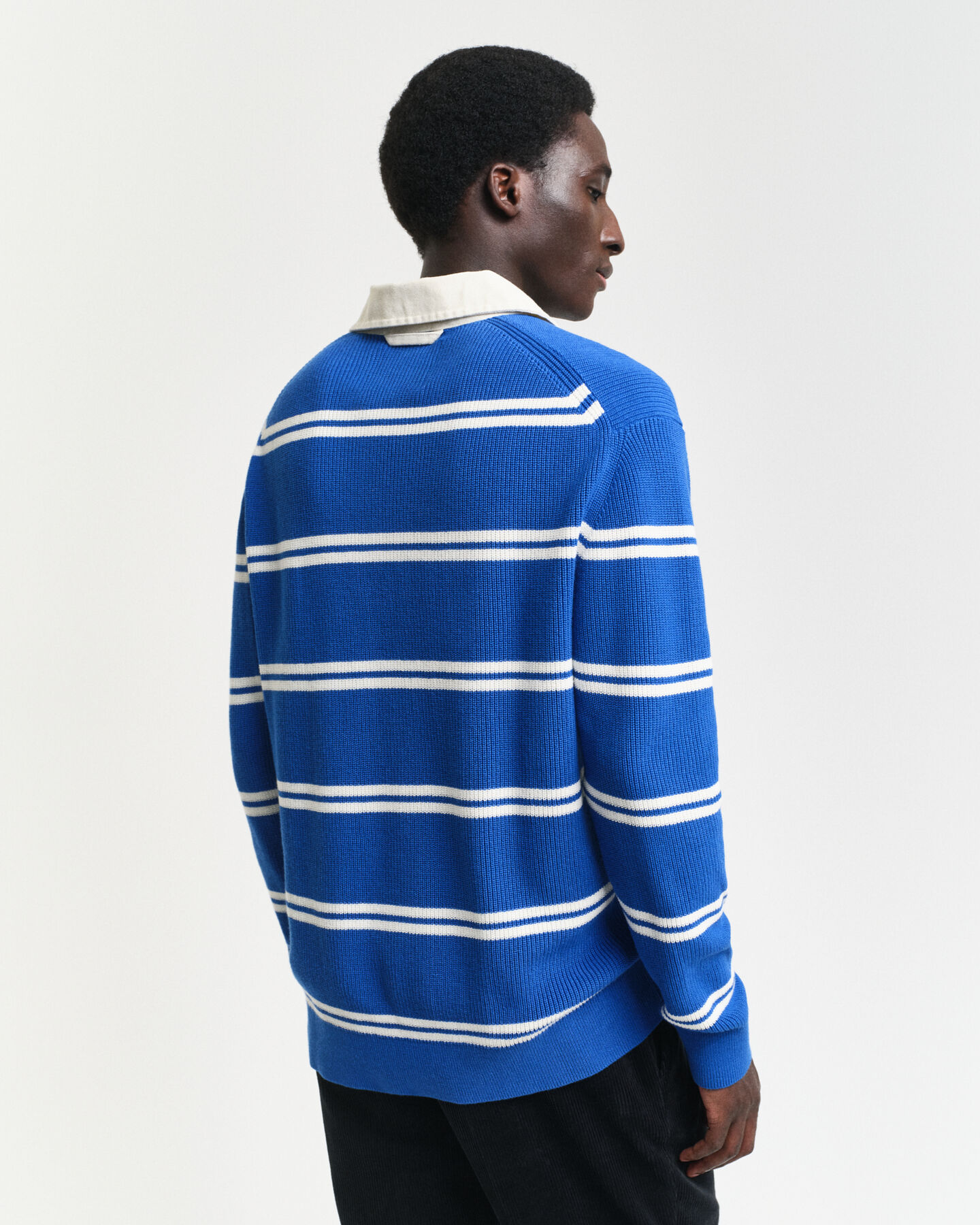 Ribstrikket Rugger af bomuld